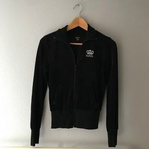 GUESS Velour Track Jacket